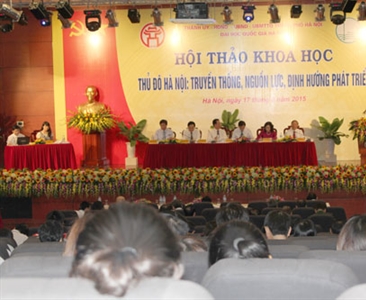 “Thủ đô Hà Nội: Truyền thống, nguồn lực và định hướng phát triển”